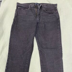 GAP Men's Slim Straight Jeans - Dark Gray